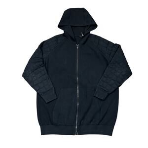 Alexander Wang x H&M Textured Scuba Biker Full Zip Hoodie Men's Medium